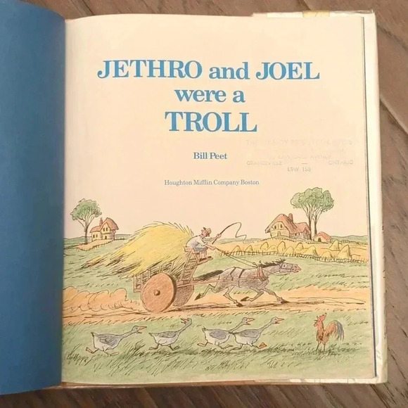 Jethro and Joel were a Troll by Bill Peet - Picture 2 of 9